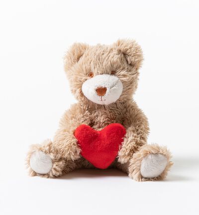 Bamse lys brun liten med hjerte 20cm Bamse lys brun liten med hjerte 20cm